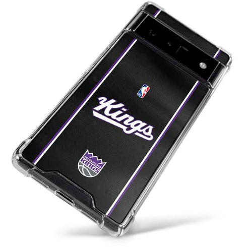 NBA Sacramento Kings Jersey Google Pixel 6 Clear Case